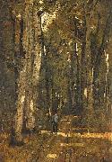 Laszlo Paal In the Forest of Fontainebleau Germany oil painting artist
